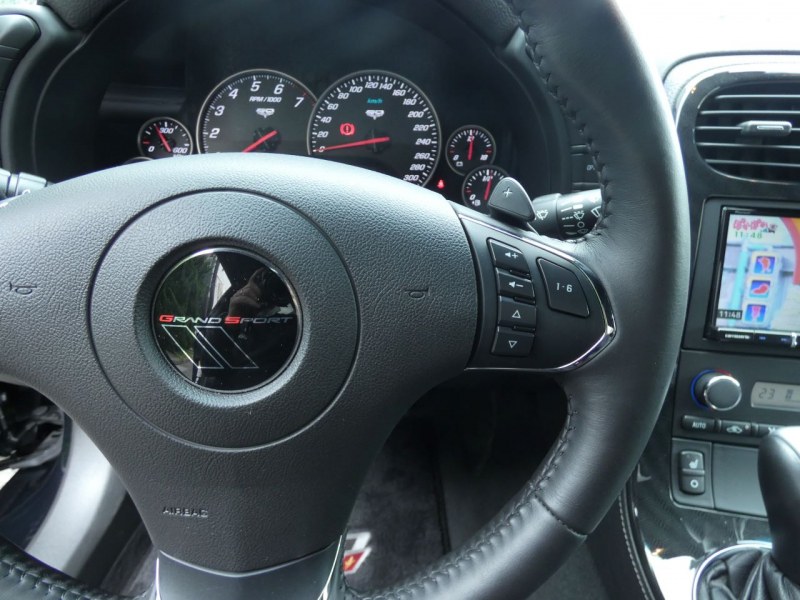 シボレー コルベット ｸﾞﾗﾝｽﾎﾟｰﾂ　2013年ﾓﾃﾞﾙ 正規D車 黒革 ｼｰﾄﾋｰﾀｰ ﾅﾋﾞTV HUD Bｶﾒﾗ ETC Borlaﾏﾌﾗｰ　2年保証