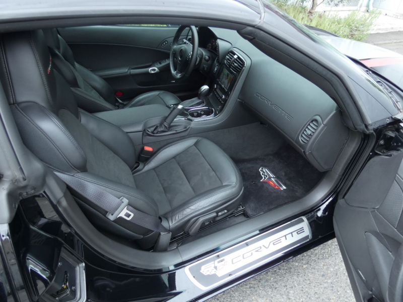 シボレー コルベット ｸﾞﾗﾝｽﾎﾟｰﾂ　2013年ﾓﾃﾞﾙ 正規D車 黒革 ｼｰﾄﾋｰﾀｰ ﾅﾋﾞTV HUD Bｶﾒﾗ ETC Borlaﾏﾌﾗｰ　2年保証