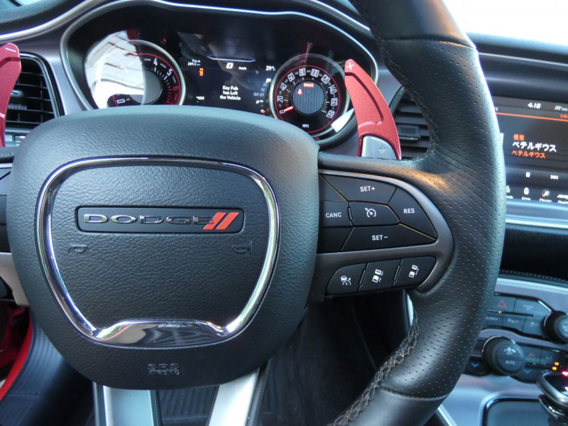 ダッジ チャレンジャー ｽｷｬｯﾄﾊﾟｯｸ ﾜｲﾄﾞﾎﾞﾃﾞｨ　2019年ﾓﾃﾞﾙ ﾃｸﾉﾛｼﾞｰｸﾞﾙｰﾌﾟ 黒ｺﾝﾋﾞ革 ｼｰﾄﾋｰﾀｰ&ｸｰﾗｰ ｻﾝﾙｰﾌ harman/kardon Bｶﾒﾗ　2年保証