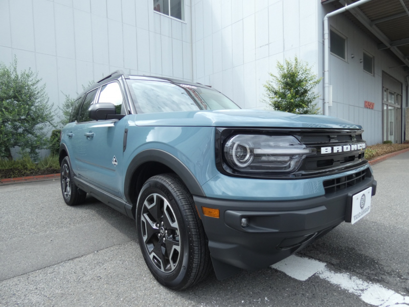 フォード ブロンコスポーツ ｱｳﾀｰﾊﾞﾝｸｽ　新並 2021yﾓﾃﾞﾙ 1ｵｰﾅｰ ﾈｲﾋﾞｰﾚｻﾞｰ ﾌﾞﾗｲﾝﾄﾞｽﾎﾟｯﾄ Aｶｰﾌﾟﾚｲ LEDﾍｯﾄﾞﾗｲﾄ Bｶﾒﾗ　2年保証