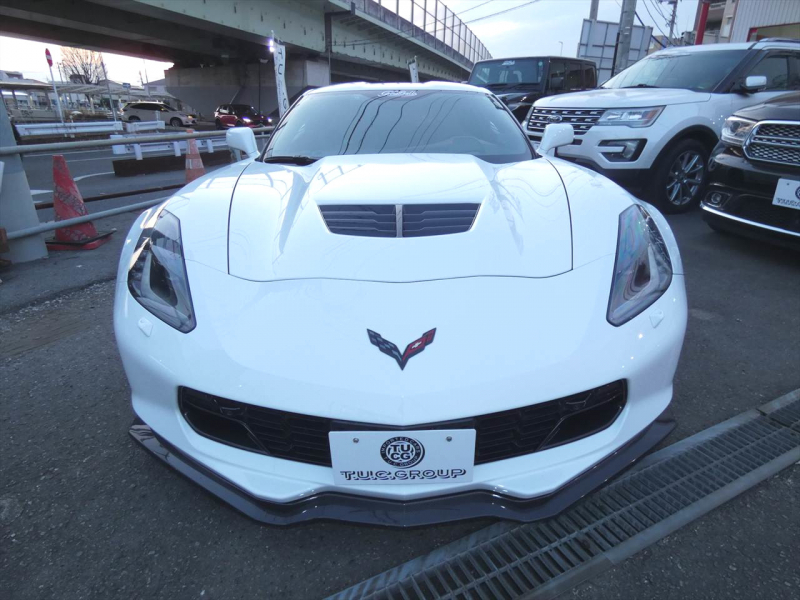 シボレー コルベット Z06 3LZ 正規D車 2017年モデル 茶革コンペティションシート ヒーター&ベンチレーター カーボングランドエフェクト 純正19/20AW AppleCarPlay 2年保証