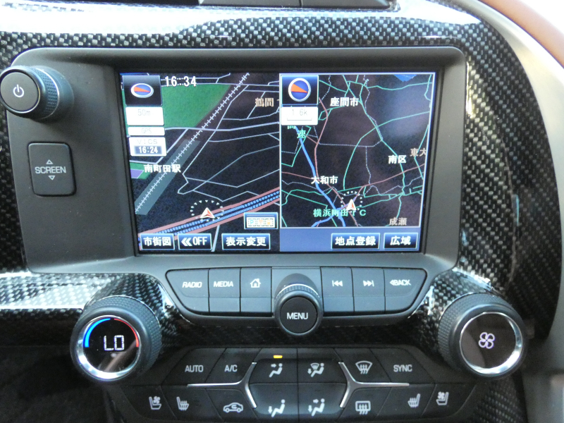 シボレー コルベット Z06 3LZ 正規D車 2017年モデル 茶革コンペティションシート ヒーター&ベンチレーター カーボングランドエフェクト 純正19/20AW AppleCarPlay 2年保証