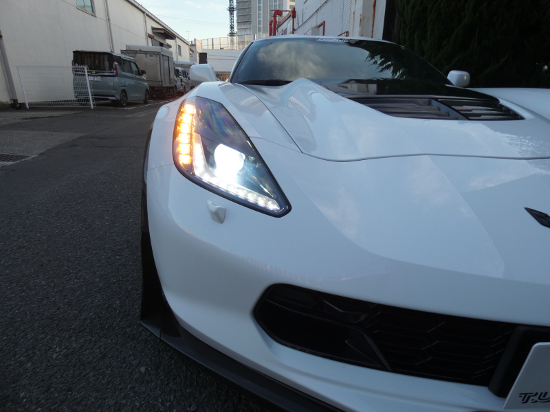 シボレー コルベット Z06 3LZ 正規D車 2017年モデル 茶革コンペティションシート ヒーター&ベンチレーター カーボングランドエフェクト 純正19/20AW AppleCarPlay 2年保証