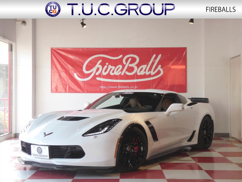 シボレー コルベット Z06 3LZ 正規D車 2017年モデル 茶革コンペティションシート ヒーター&ベンチレーター カーボングランドエフェクト 純正19/20AW AppleCarPlay 2年保証