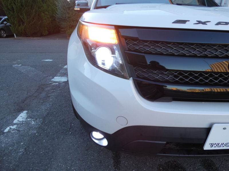 フォード エクスプローラー ｽﾎﾟｰﾂ　国内未導入 2014yﾓﾃﾞﾙ 左ﾊﾝﾄﾞﾙ 黒革 ｻﾝﾙｰﾌ ｼｰﾄﾋｰﾀｰ&ﾍﾞﾝﾁﾚｰﾀｰ 純正20ｲﾝﾁAW ﾅﾋﾞTV Bｶﾒﾗ　2年保証