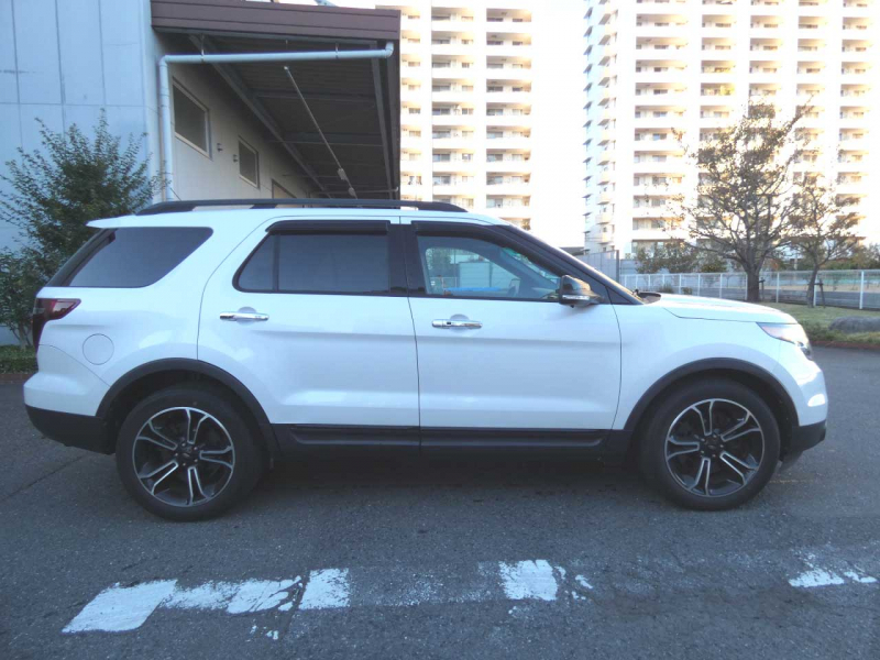 フォード エクスプローラー ｽﾎﾟｰﾂ　国内未導入 2014yﾓﾃﾞﾙ 左ﾊﾝﾄﾞﾙ 黒革 ｻﾝﾙｰﾌ ｼｰﾄﾋｰﾀｰ&ﾍﾞﾝﾁﾚｰﾀｰ 純正20ｲﾝﾁAW ﾅﾋﾞTV Bｶﾒﾗ　2年保証