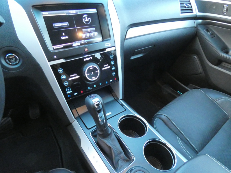 フォード エクスプローラー ｽﾎﾟｰﾂ　国内未導入 2014yﾓﾃﾞﾙ 左ﾊﾝﾄﾞﾙ 黒革 ｻﾝﾙｰﾌ ｼｰﾄﾋｰﾀｰ&ﾍﾞﾝﾁﾚｰﾀｰ 純正20ｲﾝﾁAW ﾅﾋﾞTV Bｶﾒﾗ　2年保証