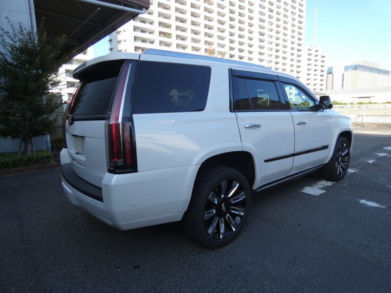 キャデラック エスカレード ﾌﾟﾗﾁﾅﾑ　正規D車 2019年ﾓﾃﾞﾙ 7人乗り3rdｼｰﾄ ｾﾐｱﾆﾘﾝ革 ｻﾝﾙｰﾌ ﾅﾋﾞTV AppleCarPlay ﾌﾘｯﾌﾟﾀﾞｳﾝ ACC ﾌﾞﾗｲﾝﾄﾞｽﾎﾟｯﾄ ｵｰﾄﾃｰﾙｹﾞｰﾄ 全周囲ｶﾒﾗ　2年保証