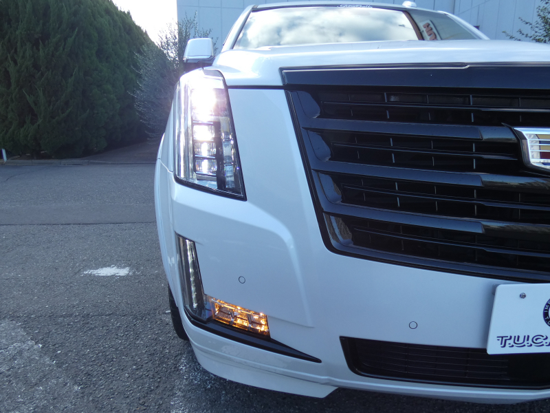 キャデラック エスカレード ﾌﾟﾗﾁﾅﾑ　正規D車 2019年ﾓﾃﾞﾙ 7人乗り3rdｼｰﾄ ｾﾐｱﾆﾘﾝ革 ｻﾝﾙｰﾌ ﾅﾋﾞTV AppleCarPlay ﾌﾘｯﾌﾟﾀﾞｳﾝ ACC ﾌﾞﾗｲﾝﾄﾞｽﾎﾟｯﾄ ｵｰﾄﾃｰﾙｹﾞｰﾄ 全周囲ｶﾒﾗ　2年保証