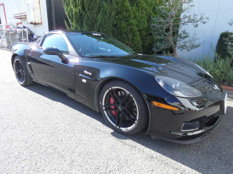 シボレー コルベット Z06　正規D車 2007年ﾓﾃﾞﾙ 6速MT 黒革 ｼｰﾄﾋｰﾀｰ ﾅﾋﾞTV Bｶﾒﾗ BOSEｻｳﾝﾄﾞ 純正18/19AW Bremboﾌﾞﾚｰｷ LSD ｷｾﾉﾝ　2年保証