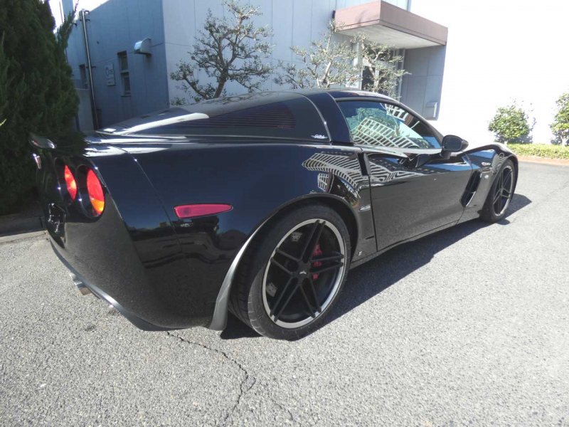 シボレー コルベット Z06　正規D車 2007年ﾓﾃﾞﾙ 6速MT 黒革 ｼｰﾄﾋｰﾀｰ ﾅﾋﾞTV Bｶﾒﾗ BOSEｻｳﾝﾄﾞ 純正18/19AW Bremboﾌﾞﾚｰｷ LSD ｷｾﾉﾝ　2年保証