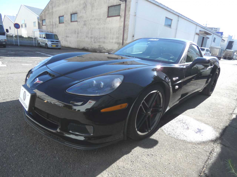 シボレー コルベット Z06　正規D車 2007年ﾓﾃﾞﾙ 6速MT 黒革 ｼｰﾄﾋｰﾀｰ ﾅﾋﾞTV Bｶﾒﾗ BOSEｻｳﾝﾄﾞ 純正18/19AW Bremboﾌﾞﾚｰｷ LSD ｷｾﾉﾝ　2年保証