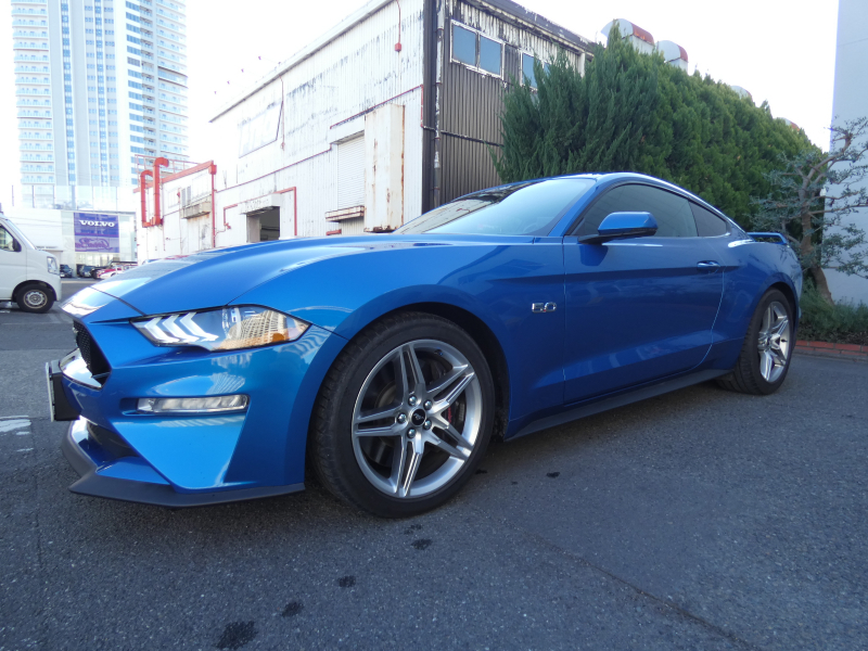 フォード マスタング GT Premium　2019年ﾓﾃﾞﾙ 新並 GTﾊﾟﾌｫｰﾏﾝｽPKG 黒革 Aｶｰﾌﾟﾚｲ GPSﾚｰﾀﾞｰ Bｶﾒﾗ ETC　2年保証