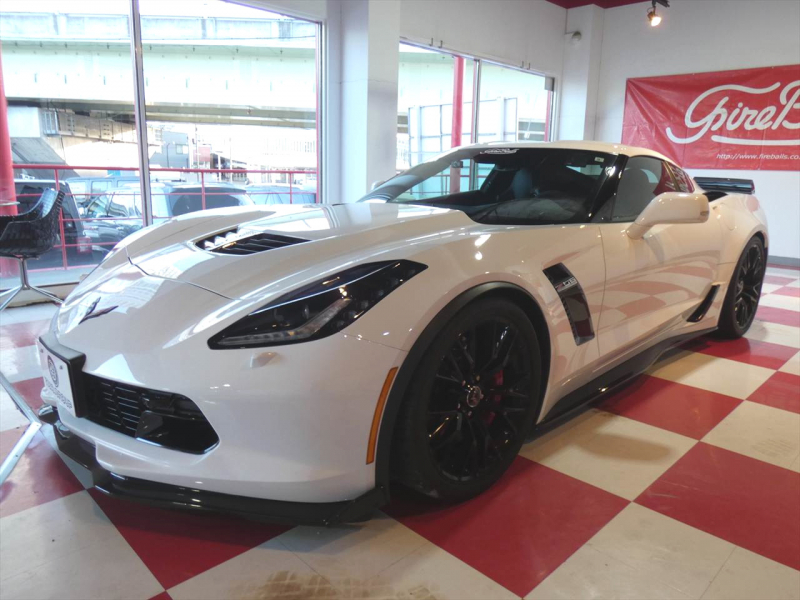 シボレー コルベット Z06　正規D車 2017年ﾓﾃﾞﾙ ｽｰﾊﾟｰﾁｬｰｼﾞｬｰ 黒革 ｼｰﾄﾋｰﾀｰ ﾅﾋﾞTV F&Bｶﾒﾗ　2年保証