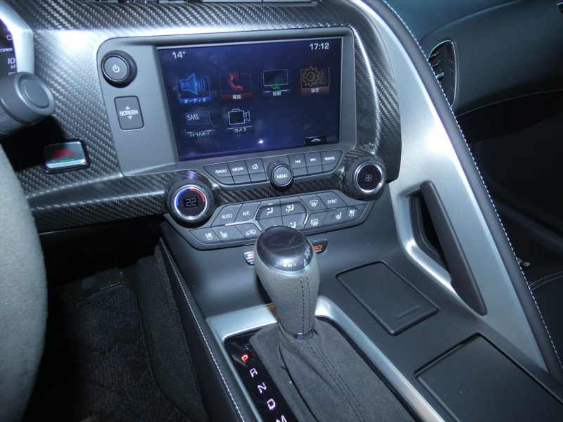 シボレー コルベット Z06　正規D車 2017年ﾓﾃﾞﾙ ｽｰﾊﾟｰﾁｬｰｼﾞｬｰ 黒革 ｼｰﾄﾋｰﾀｰ ﾅﾋﾞTV F&Bｶﾒﾗ　2年保証