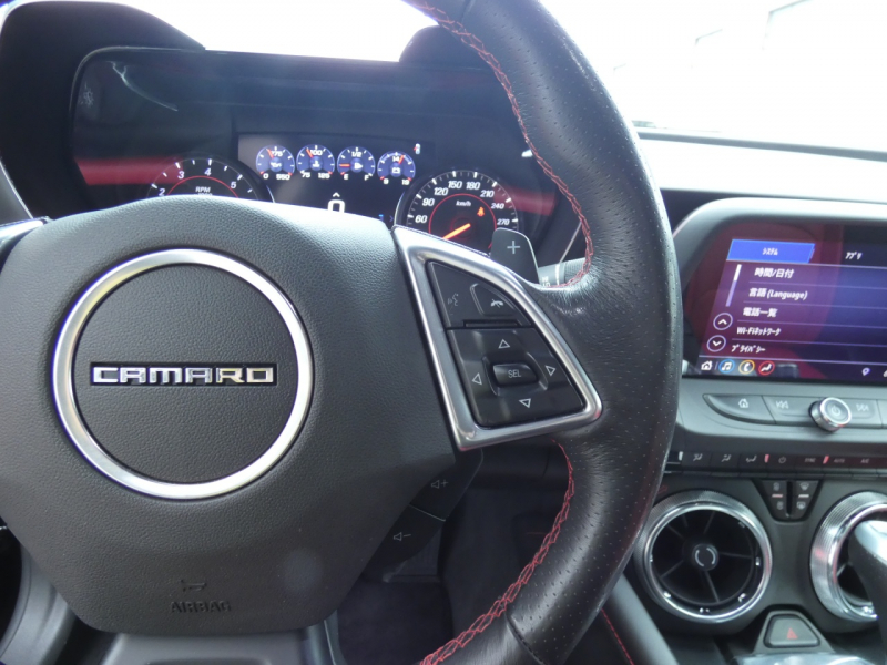 シボレー カマロ SS　正規D車 2019年ﾓﾃﾞﾙ 黒赤革ｼｰﾄ ｼｰﾄﾋｰﾀｰ&ｸｰﾗｰ ｸﾞﾗﾝﾄﾞｴﾌｪｸﾄ 純正20ｲﾝﾁAW ﾌﾞﾚﾝﾎﾞ Bｶﾒﾗ ｸﾙｺﾝ　2年保証