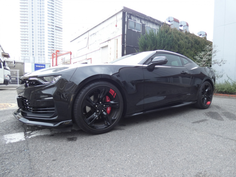 シボレー カマロ SS　正規D車 2019年ﾓﾃﾞﾙ 黒赤革ｼｰﾄ ｼｰﾄﾋｰﾀｰ&ｸｰﾗｰ ｸﾞﾗﾝﾄﾞｴﾌｪｸﾄ 純正20ｲﾝﾁAW ﾌﾞﾚﾝﾎﾞ Bｶﾒﾗ ｸﾙｺﾝ　2年保証