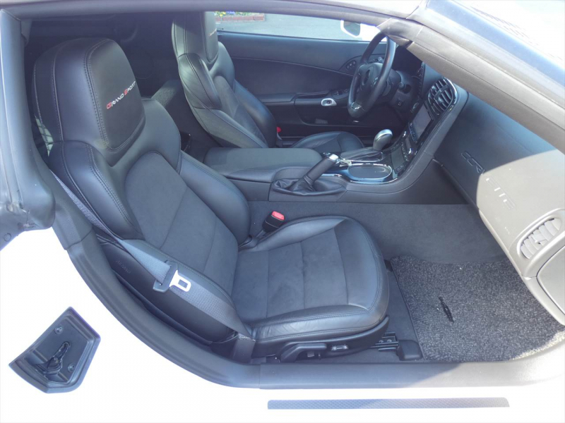 シボレー コルベット ｸﾞﾗﾝｽﾎﾟｰﾂ　正規D車 2012年ﾓﾃﾞﾙ 1ｵｰﾅｰ 黒ｺﾝﾋﾞ革 ﾅﾋﾞ  Borlaﾏﾌﾗｰ ﾘｱﾃﾞｨﾌｭｰｻﾞｰ&ｻｲﾄﾞｽｶｰﾄ ｷｾﾉﾝ 純正19AW　2年保証