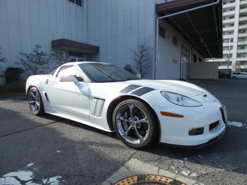 シボレー コルベット ｸﾞﾗﾝｽﾎﾟｰﾂ　正規D車 2012年ﾓﾃﾞﾙ 1ｵｰﾅｰ 黒ｺﾝﾋﾞ革 ﾅﾋﾞ  Borlaﾏﾌﾗｰ ﾘｱﾃﾞｨﾌｭｰｻﾞｰ&ｻｲﾄﾞｽｶｰﾄ ｷｾﾉﾝ 純正19AW　2年保証