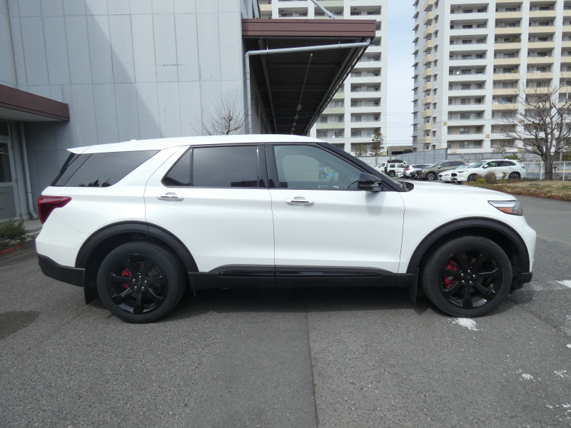 フォード エクスプローラー ST　2021年ﾓﾃﾞﾙ 新並 1ｵｰﾅｰ 黒革 ｻﾝﾙｰﾌ 401A ﾌﾟﾚﾐｱﾑﾃｸﾉﾛｼﾞｰPKG Aｶｰﾌﾟﾚｲ ｼｰﾄﾋｰﾀｰ&ﾍﾞﾝﾁﾚｰﾀｰ FSB360ｶﾒﾗ ETC　2年保証