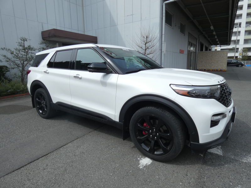 フォード エクスプローラー ST　2021年ﾓﾃﾞﾙ 新並 1ｵｰﾅｰ 黒革 ｻﾝﾙｰﾌ 401A ﾌﾟﾚﾐｱﾑﾃｸﾉﾛｼﾞｰPKG Aｶｰﾌﾟﾚｲ ｼｰﾄﾋｰﾀｰ&ﾍﾞﾝﾁﾚｰﾀｰ FSB360ｶﾒﾗ ETC　2年保証