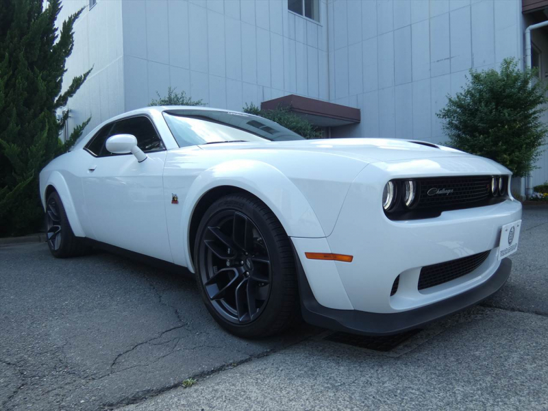 ダッジ チャレンジャー ｽｷｬｯﾄﾊﾟｯｸ ﾜｲﾄﾞﾎﾞﾃﾞｨ　2020年ﾓﾃﾞﾙ  ﾌﾟﾗｽﾊﾟｯｹｰｼﾞ&ｺﾝﾋﾞﾆｴﾝｽｸﾞﾙｰﾌﾟ 黒ｺﾝﾋﾞ革 ｼｰﾄﾋｰﾀｰ&ｸｰﾗｰ ｻﾝﾙｰﾌ  Bｶﾒﾗ　2年保証