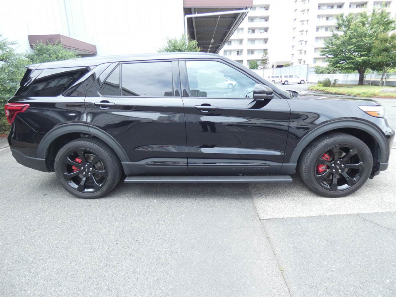 フォード エクスプローラー ST　2021年ﾓﾃﾞﾙ 新並 1ｵｰﾅｰ 黒革 ｻﾝﾙｰﾌ 401A ﾌﾟﾚﾐｱﾑﾃｸﾉﾛｼﾞｰPKG Aｶｰﾌﾟﾚｲ ｼｰﾄﾋｰﾀｰ&ﾍﾞﾝﾁﾚｰﾀｰ FSB360ｶﾒﾗ ETC　2年保証