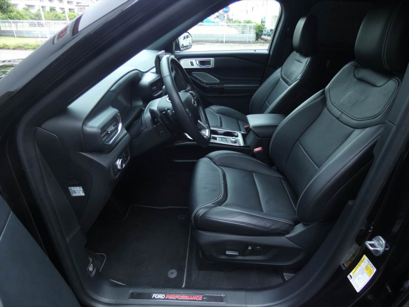 フォード エクスプローラー ST　2021年ﾓﾃﾞﾙ 新並 1ｵｰﾅｰ 黒革 ｻﾝﾙｰﾌ 401A ﾌﾟﾚﾐｱﾑﾃｸﾉﾛｼﾞｰPKG Aｶｰﾌﾟﾚｲ ｼｰﾄﾋｰﾀｰ&ﾍﾞﾝﾁﾚｰﾀｰ FSB360ｶﾒﾗ ETC　2年保証