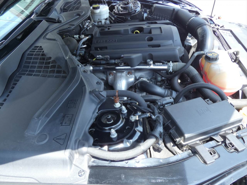 フォード マスタング ｴｺﾌﾞｰｽﾄ ﾌﾟﾚﾐｱﾑ　2018年ﾓﾃﾞﾙ 新並 黒革ｽﾎﾟｰﾂｼｰﾄ ｼｰﾄﾋｰﾀｰ＆ｸｰﾗｰ AppleCarPlay&AndoroidAuto SYNC3ﾀｯﾁﾃﾞｨｽﾌﾟﾚｲ ETC　2年保証