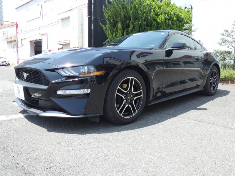 フォード マスタング ｴｺﾌﾞｰｽﾄ ﾌﾟﾚﾐｱﾑ　2018年ﾓﾃﾞﾙ 新並 黒革ｽﾎﾟｰﾂｼｰﾄ ｼｰﾄﾋｰﾀｰ＆ｸｰﾗｰ AppleCarPlay&AndoroidAuto SYNC3ﾀｯﾁﾃﾞｨｽﾌﾟﾚｲ ETC　2年保証