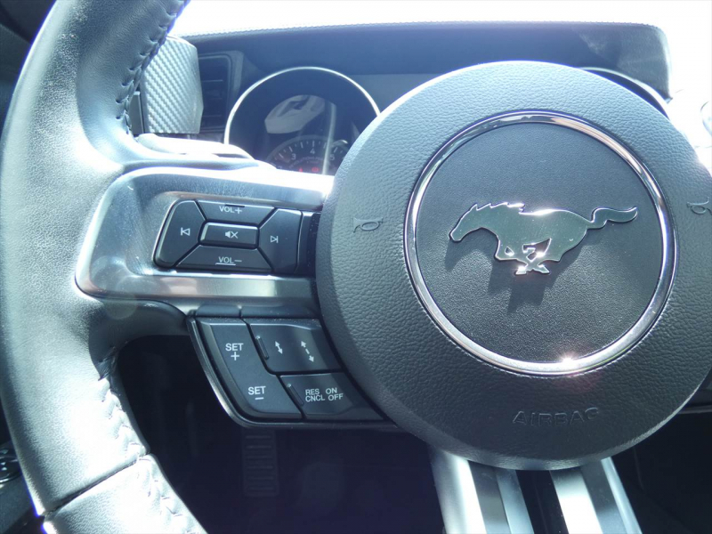 フォード マスタング ｴｺﾌﾞｰｽﾄ ﾌﾟﾚﾐｱﾑ　2018年ﾓﾃﾞﾙ 新並 黒革ｽﾎﾟｰﾂｼｰﾄ ｼｰﾄﾋｰﾀｰ＆ｸｰﾗｰ AppleCarPlay&AndoroidAuto SYNC3ﾀｯﾁﾃﾞｨｽﾌﾟﾚｲ ETC　2年保証