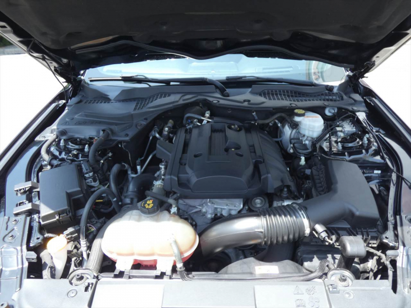 フォード マスタング ｴｺﾌﾞｰｽﾄ ﾌﾟﾚﾐｱﾑ　2018年ﾓﾃﾞﾙ 新並 黒革ｽﾎﾟｰﾂｼｰﾄ ｼｰﾄﾋｰﾀｰ＆ｸｰﾗｰ AppleCarPlay&AndoroidAuto SYNC3ﾀｯﾁﾃﾞｨｽﾌﾟﾚｲ ETC　2年保証