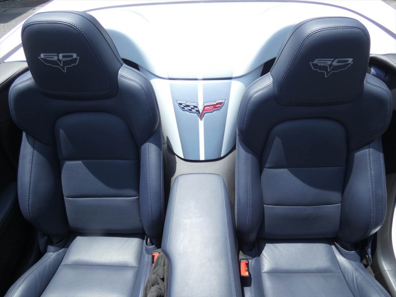 シボレー コルベット 427 ｺﾝﾊﾞｰﾁﾌﾞﾙ　2013年ﾓﾃﾞﾙ 6MT 60th ｱﾆﾊﾞｰｻﾘｰPKG 青革 ｼｰﾄﾋｰﾀｰ  電動ｿﾌﾄﾄｯﾌﾟ BOSE HUD　2年保証