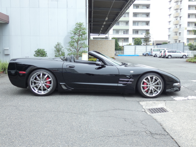 シボレー コルベット ｺﾝﾊﾞｰﾁﾌﾞﾙ　1999yﾓﾃﾞﾙ 正規D車 BASSANIﾏﾌﾗｰ Z06ﾌﾞﾚｰｷ ｺｰﾙﾄﾞ ｴｱｲﾝﾃｰｸ ﾛｰﾀﾞｳﾝ 19/20ｲﾝﾁAW　2年保証
