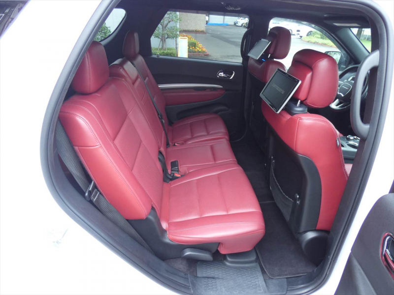 ダッジ デュランゴ RT　2017年ﾓﾃﾞﾙ  新並 赤革 ｼｰﾄﾋｰﾀｰ&ｸｰﾗｰ ﾌﾞﾗｯｸﾄｯﾌﾟPKG ﾃｸﾉﾛｼﾞｰｸﾞﾙｰﾌﾟ ｷﾞﾌﾞｿﾝﾏﾌﾗｰ 純正20ｲﾝﾁAW  Bｶﾒﾗ 2年保証