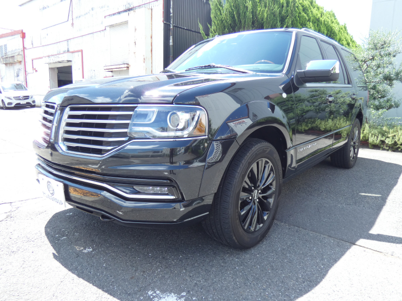 リンカーン ナビゲーター ﾍﾞｰｽｸﾞﾚｰﾄﾞ　正規D車 2015年ﾓﾃﾞﾙ 黒革 ｶﾞﾗｽｽﾗｲﾃﾞｨﾝｸﾞﾙｰﾌ ｼｰﾄﾋｰﾀｰ 3列ｼｰﾄ ﾅﾋﾞTV FSBｶﾒﾗ　2年保証