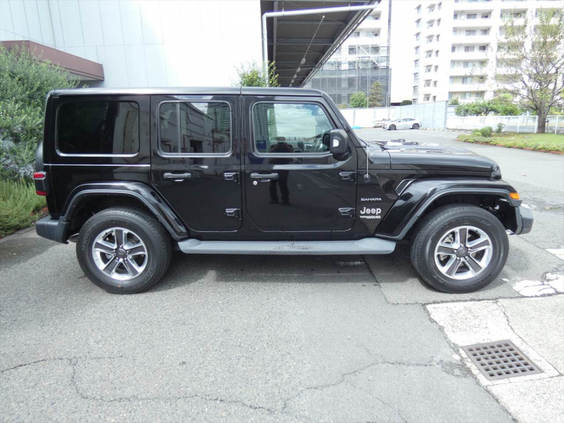 ジープ ラングラー ｱﾝﾘﾐﾃｯﾄﾞ ｻﾊﾗ　正規D車 2019yﾓﾃﾞﾙ 黒革 ｼｰﾄﾋｰﾀｰ 純正ﾅﾋﾞTV LEDﾍｯﾄﾞﾗｲﾄ 純正18ｲﾝﾁAW ﾌﾛﾝﾄ&ｻｲﾄﾞ&ﾊﾞｯｸｶﾒﾗ　2年保証