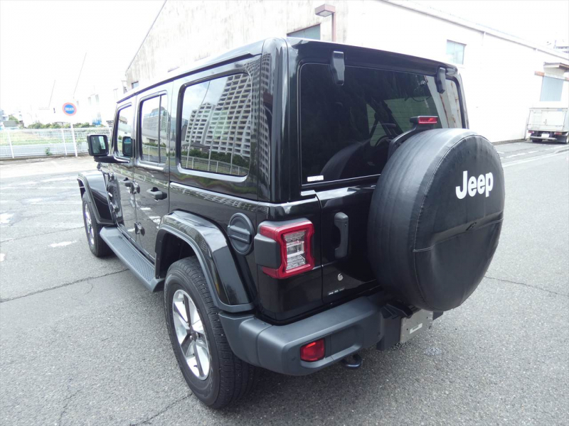 ジープ ラングラー ｱﾝﾘﾐﾃｯﾄﾞ ｻﾊﾗ　正規D車 2019yﾓﾃﾞﾙ 黒革 ｼｰﾄﾋｰﾀｰ 純正ﾅﾋﾞTV LEDﾍｯﾄﾞﾗｲﾄ 純正18ｲﾝﾁAW ﾌﾛﾝﾄ&ｻｲﾄﾞ&ﾊﾞｯｸｶﾒﾗ　2年保証