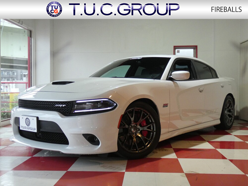 ダッジ チャージャー SRT392　2015yﾓﾃﾞﾙ 黒革 ﾗｸﾞｰﾅﾚｻﾞｰ ｼｰﾄﾋｰﾀｰ&ｸｰﾗｰ ｻﾝﾙｰﾌ ﾊｰﾏﾝｶｰﾄﾞﾝ  8.4ｲﾝﾁﾓﾆﾀｰ ﾌﾞﾗｲﾝﾄﾞｽﾎﾟｯﾄ ETC Bｶﾒﾗ　2年保証