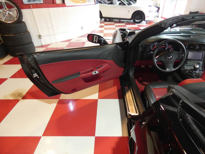 シボレー コルベット 427 ｺﾝﾊﾞｰﾁﾌﾞﾙ　2013年ﾓﾃﾞﾙ 6MT 赤革 ｼｰﾄﾋｰﾀｰ 電動ｿﾌﾄﾄｯﾌﾟ ｳｨﾝﾄﾞｳﾃﾞｨﾌﾚｸﾀｰ BOSE HUD　2年保証