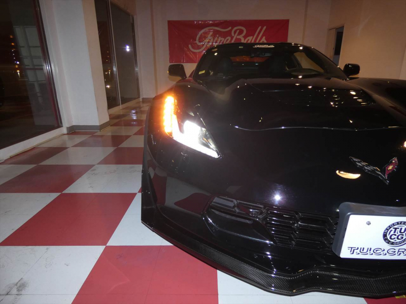 シボレー コルベット Z06　正規D車 2019年最終ﾓﾃﾞﾙ 黒革 ｼｰﾄﾋｰﾀｰ ﾅﾋﾞTV Applecarplay F&Bｶﾒﾗ　2年保証