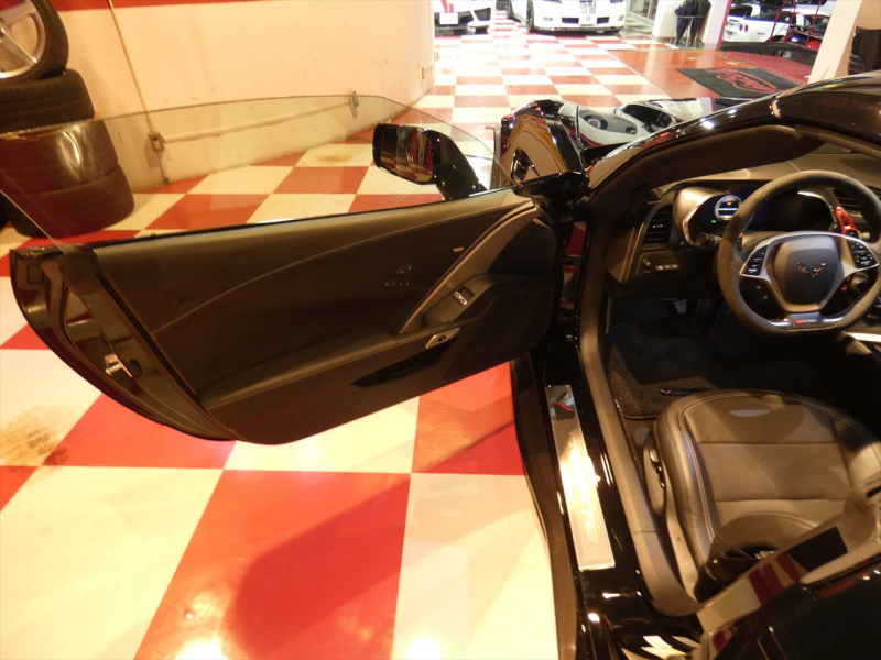 シボレー コルベット Z06　正規D車 2019年最終ﾓﾃﾞﾙ 黒革 ｼｰﾄﾋｰﾀｰ ﾅﾋﾞTV Applecarplay F&Bｶﾒﾗ　2年保証