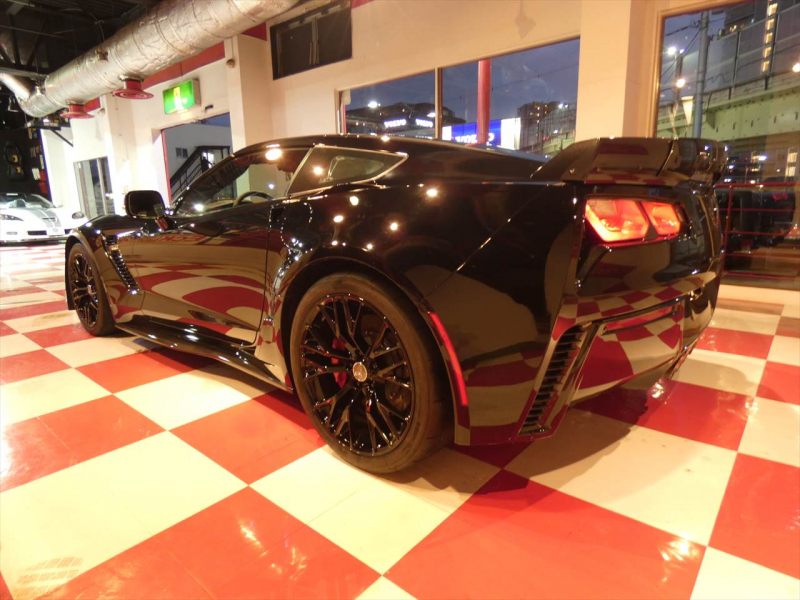 シボレー コルベット Z06　正規D車 2019年最終ﾓﾃﾞﾙ 黒革 ｼｰﾄﾋｰﾀｰ ﾅﾋﾞTV Applecarplay F&Bｶﾒﾗ　2年保証