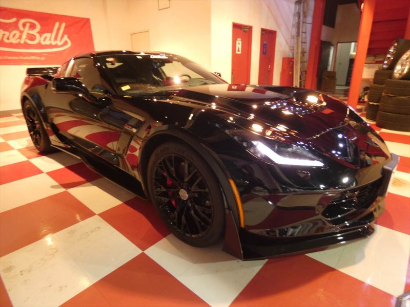 シボレー コルベット Z06　正規D車 2019年最終ﾓﾃﾞﾙ 黒革 ｼｰﾄﾋｰﾀｰ ﾅﾋﾞTV Applecarplay F&Bｶﾒﾗ　2年保証