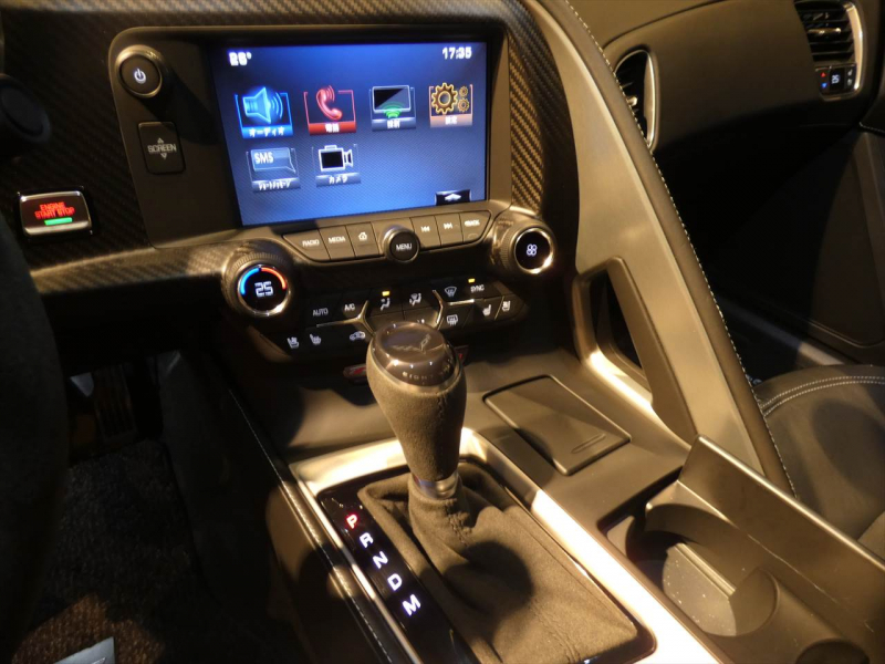 シボレー コルベット Z06　正規D車 2019年最終ﾓﾃﾞﾙ 黒革 ｼｰﾄﾋｰﾀｰ ﾅﾋﾞTV Applecarplay F&Bｶﾒﾗ　2年保証