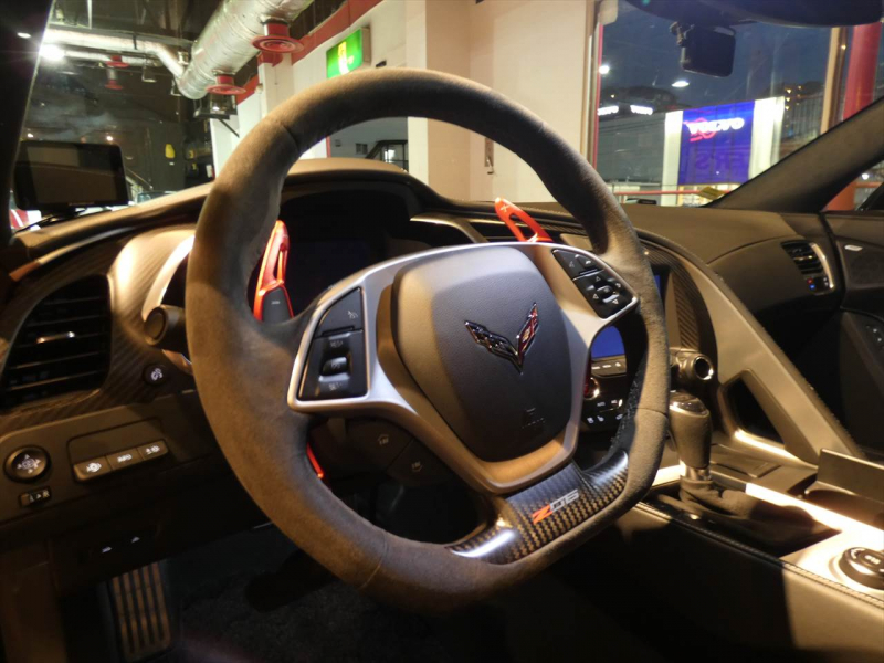 シボレー コルベット Z06　正規D車 2019年最終ﾓﾃﾞﾙ 黒革 ｼｰﾄﾋｰﾀｰ ﾅﾋﾞTV Applecarplay F&Bｶﾒﾗ　2年保証