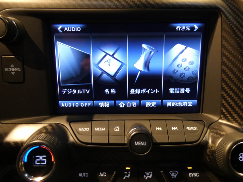シボレー コルベット Z06　正規D車 2019年最終ﾓﾃﾞﾙ 黒革 ｼｰﾄﾋｰﾀｰ ﾅﾋﾞTV Applecarplay F&Bｶﾒﾗ　2年保証