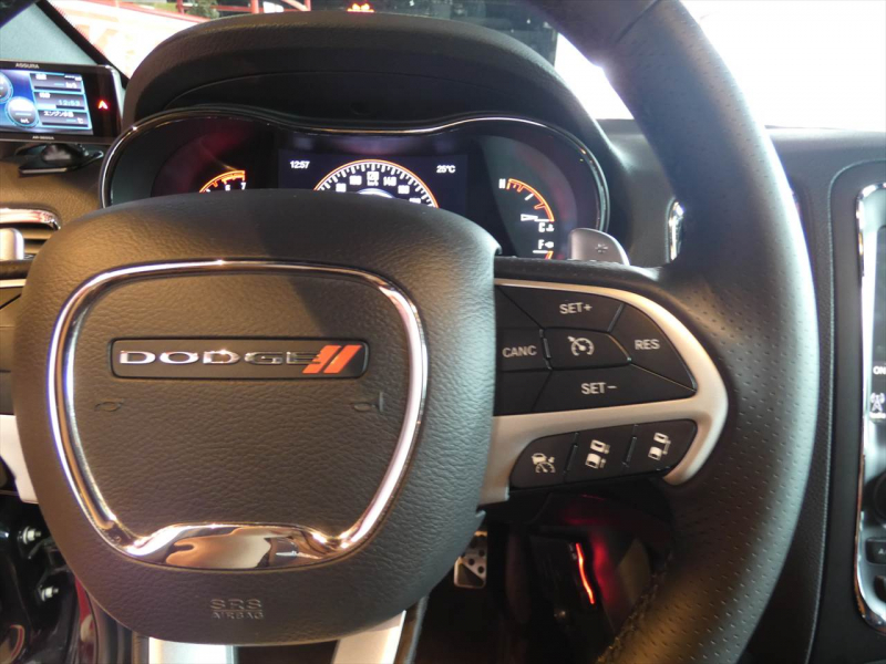 ダッジ デュランゴ ｼﾀﾃﾞﾙ　新車並行 2016yﾓﾃﾞﾙ 黒革 ｼｰﾄﾋｰﾀｰ ｻﾝﾙｰﾌ ACC 純正20ｲﾝﾁAW F･S･Bｶﾒﾗ ETC　2年保証