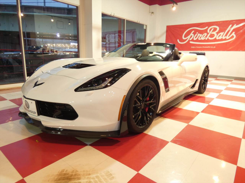 シボレー コルベット Z06 ｺﾝﾊﾞｰﾁﾌﾞﾙ　正規D車 2016年ﾓﾃﾞﾙ 黒革 ｼｰﾄﾋｰﾀｰ TV BOSE Applecarplay F&Bｶﾒﾗ　2年保証