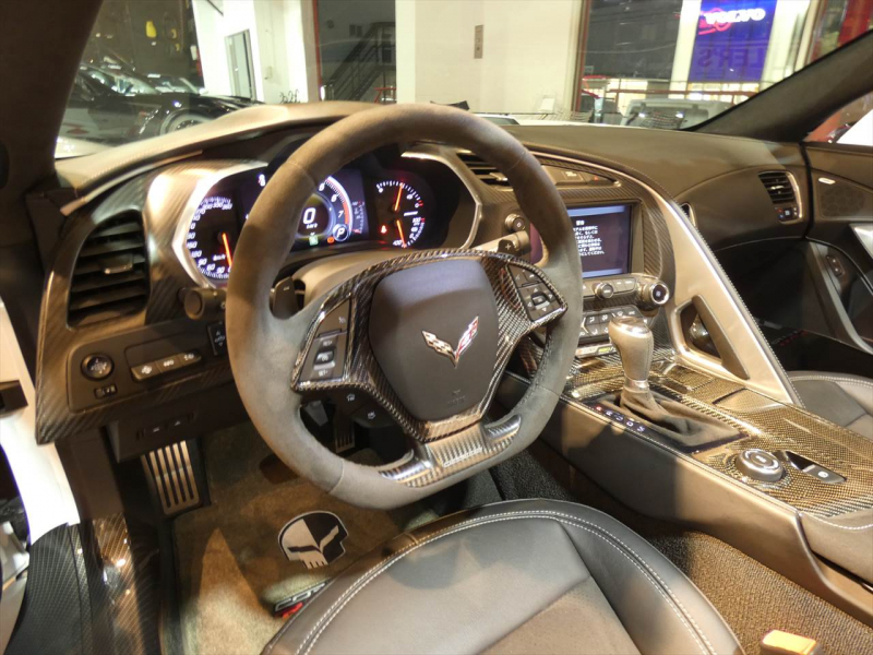 シボレー コルベット Z06 ｺﾝﾊﾞｰﾁﾌﾞﾙ　正規D車 2016年ﾓﾃﾞﾙ 黒革 ｼｰﾄﾋｰﾀｰ TV BOSE Applecarplay F&Bｶﾒﾗ　2年保証